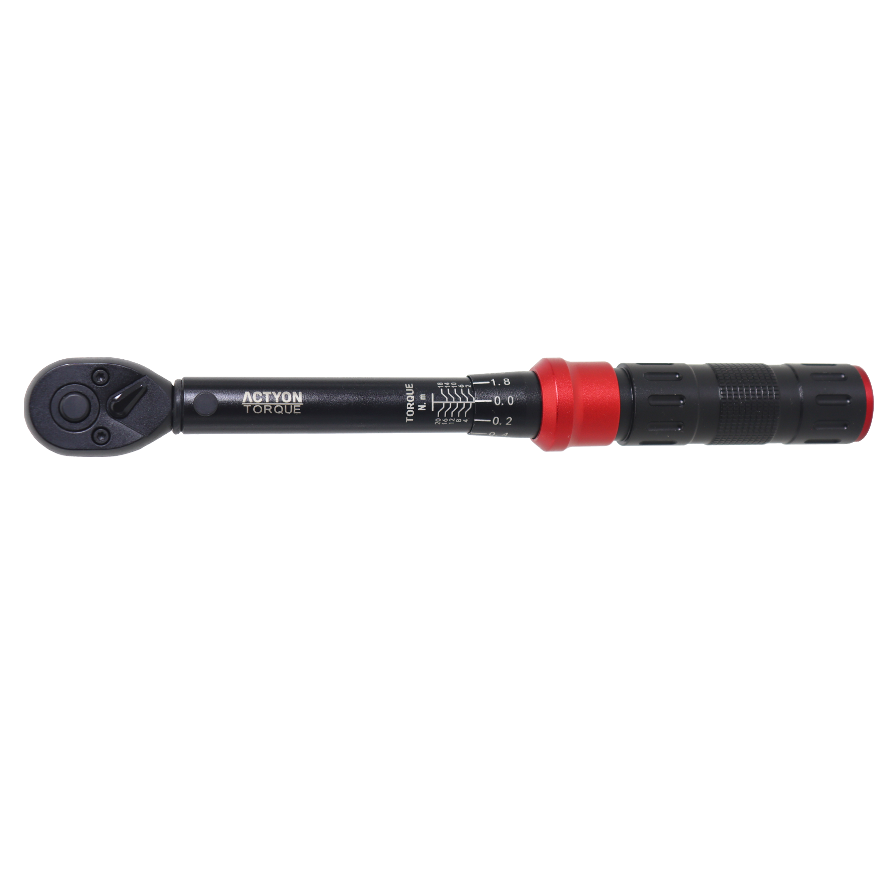 KIT Mini torquimetro de estalo 1/4’’ torque 5 a 25NM