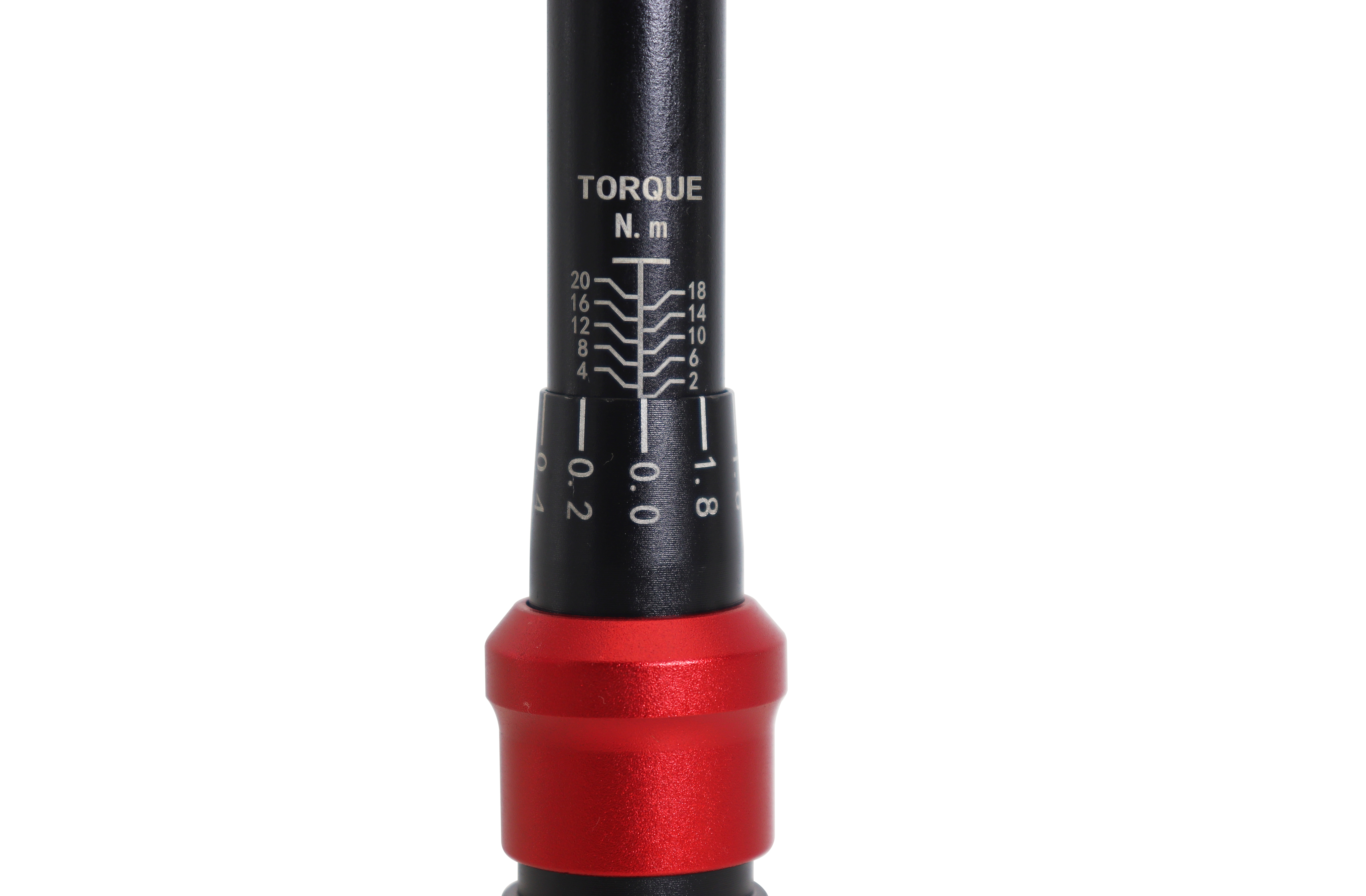MINI Torquimetro de estalo ¼’’ torque 2 a 20 NM