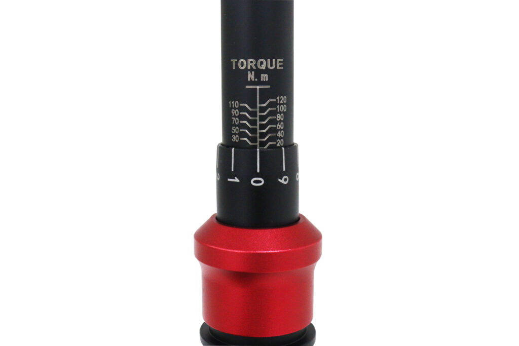 Torquimetro de estalo 3/8’’ torque 20 a 120NM