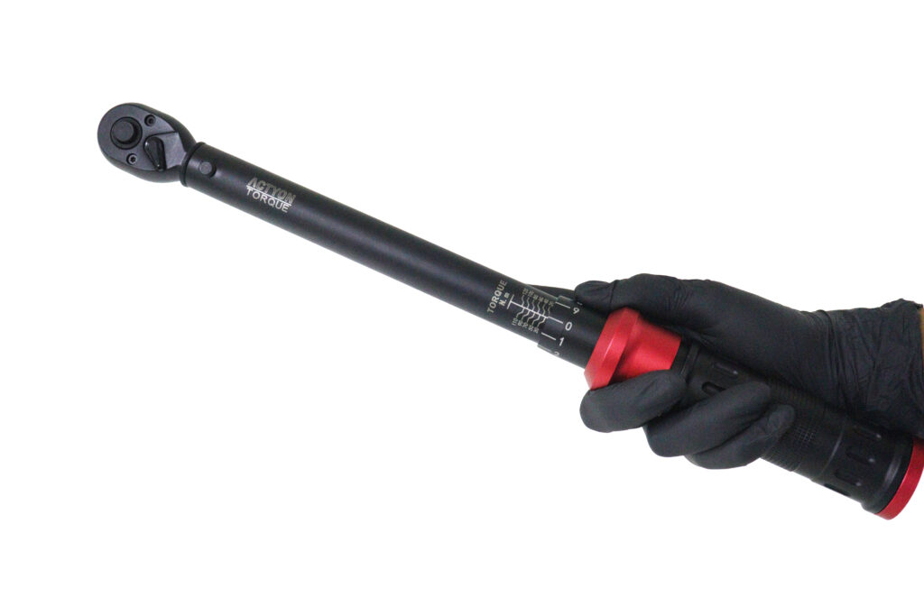 Torquimetro de estalo 3/8’’ torque 20 a 120NM