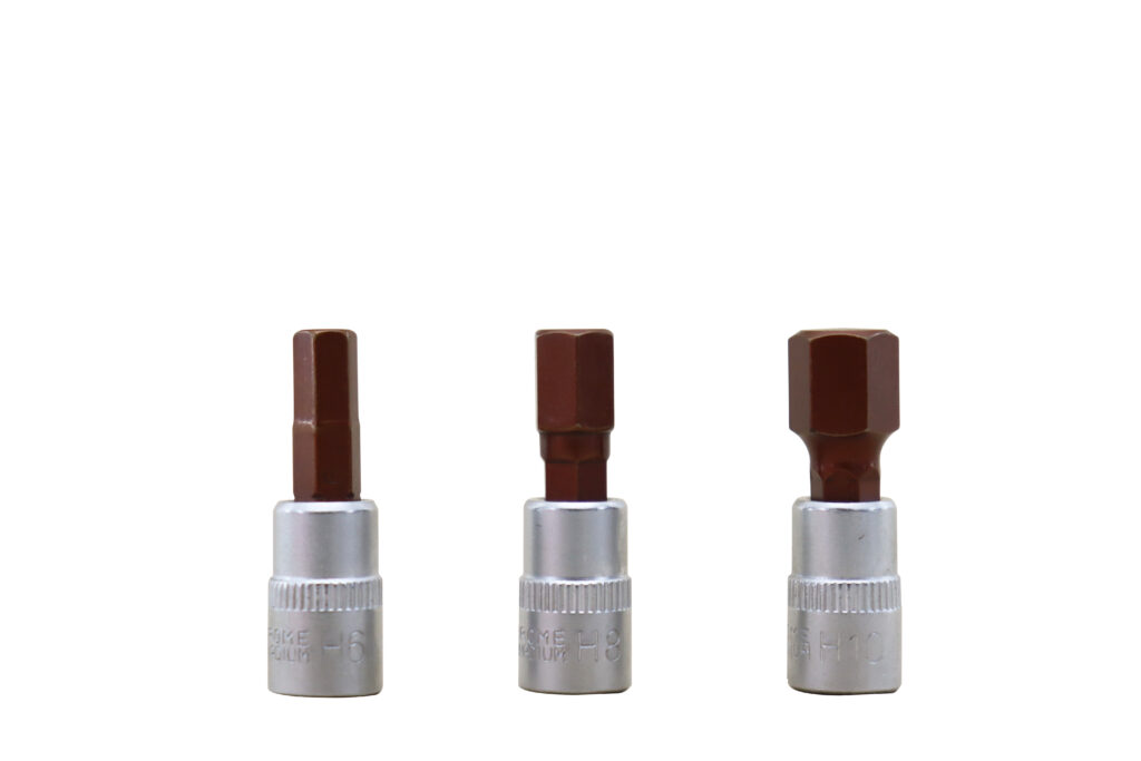 KIT Mini torquimetro de estalo 1/4’’ torque 5 a 25NM