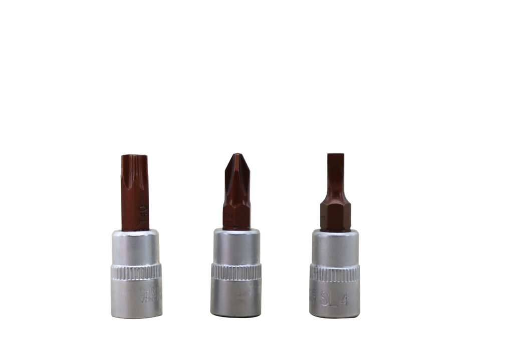 KIT Mini torquimetro de estalo 1/4’’ torque 5 a 25NM
