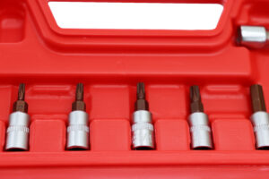 KIT Mini torquimetro de estalo 1/4’’ torque 5 a 25NM