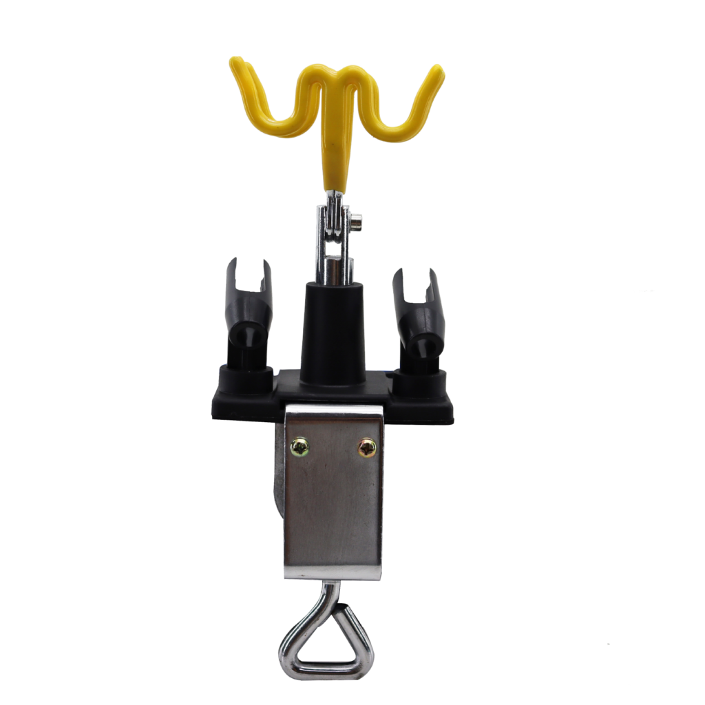 Suporte para quatro aerografos FIXAÇÃO EM MESA