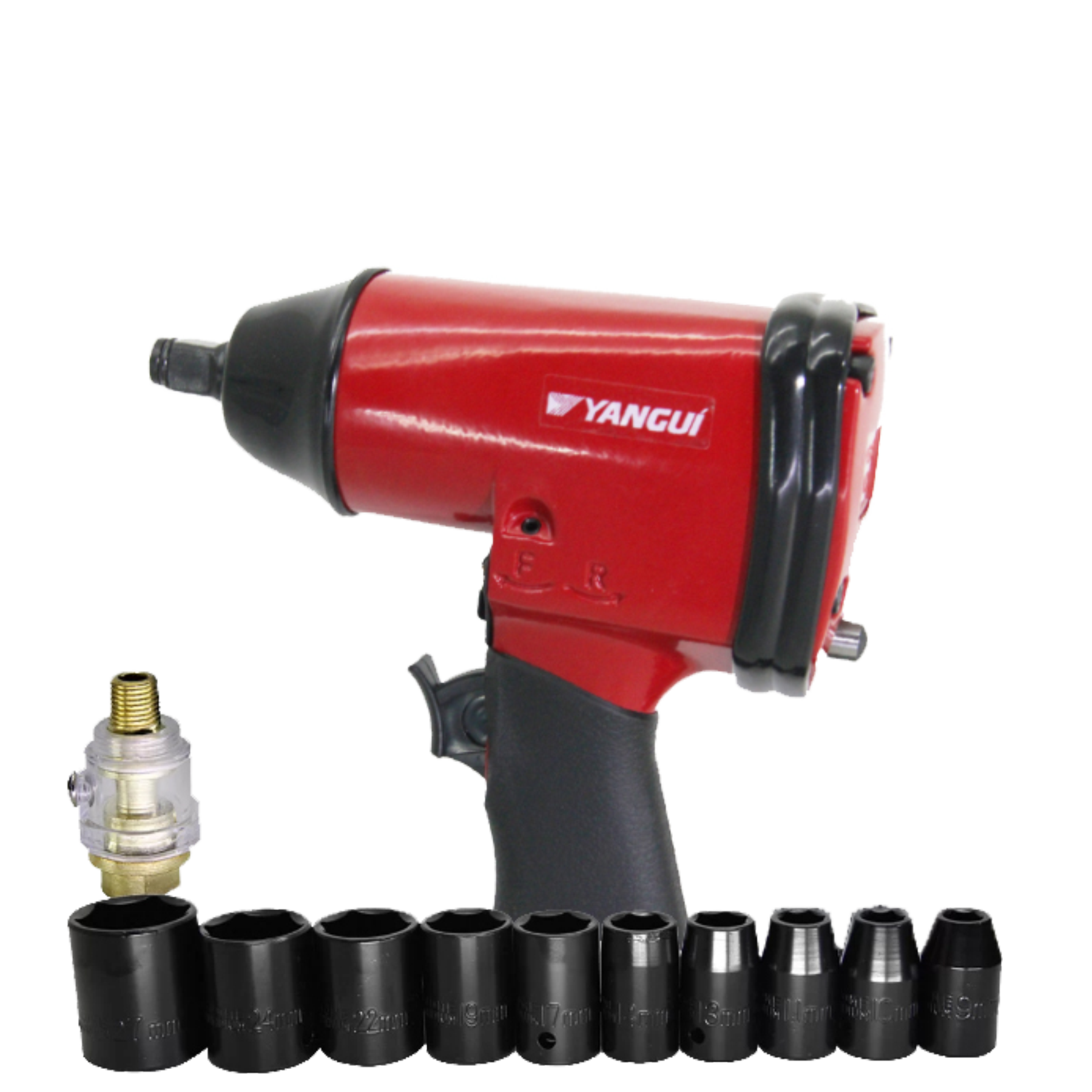 Chave de Impacto ½’’ torque 32kgf/m – Acompanha Maleta com Acessorios