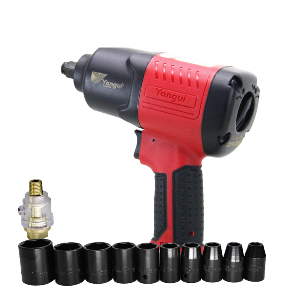 Chave de Impacto ½’’torque 69kgf/m – Acompanha maleta com acessórios