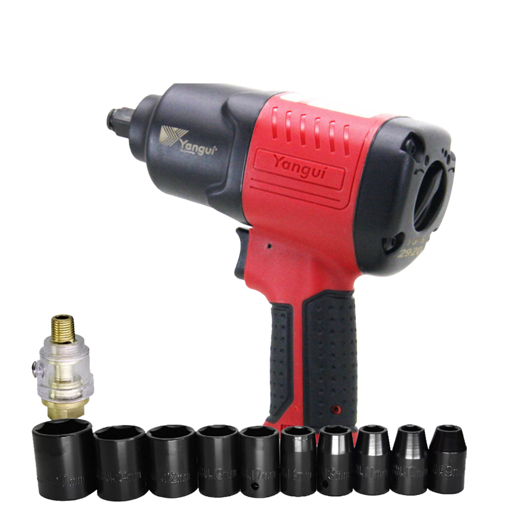Chave de Impacto ½’’torque 69kgf/m – Acompanha maleta com acessórios