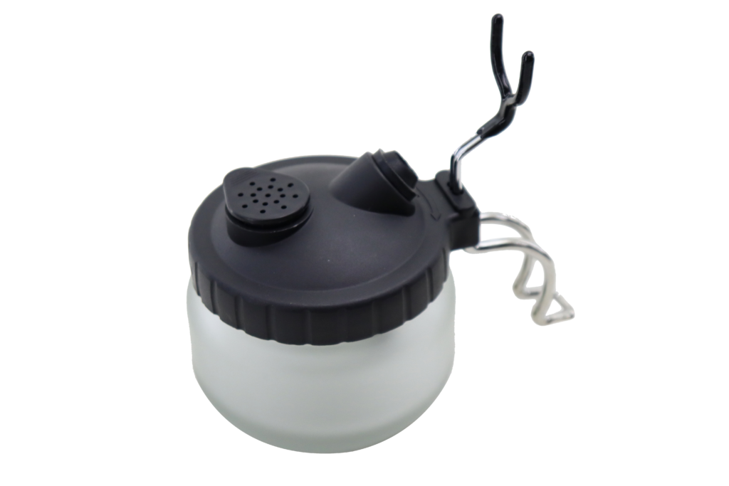 Pote para limpeza de aerografo