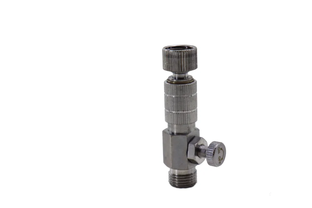 ENGATE RÁPIDO 1/8’’ PARA AEROGRAFO COM PINO MACHO E REGULADOR DE PRESSÃO