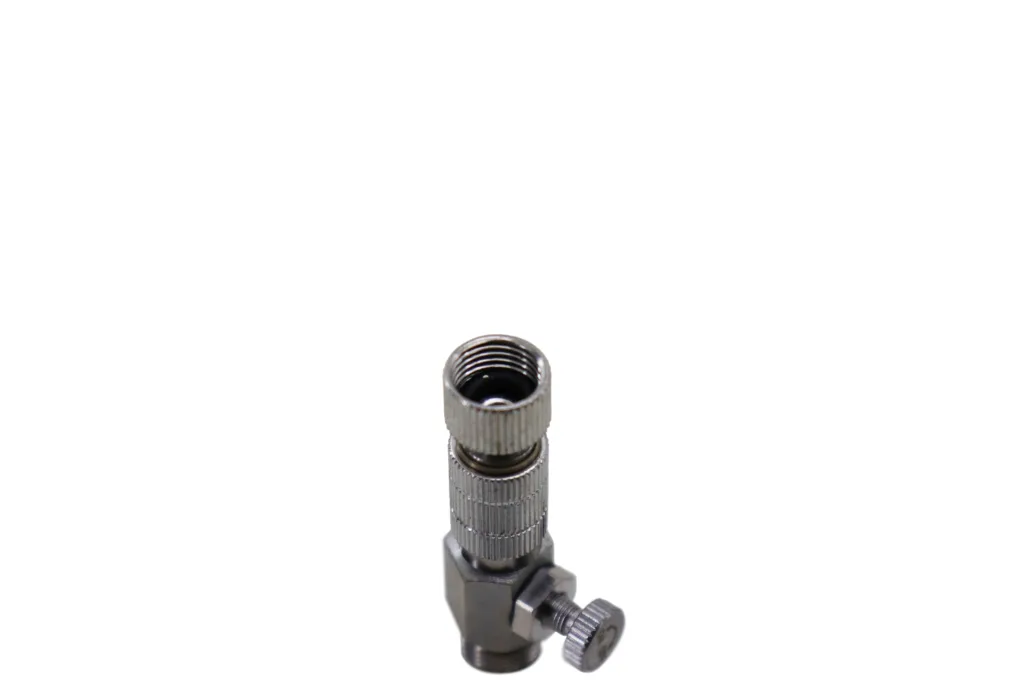 ENGATE RÁPIDO 1/8’’ PARA AEROGRAFO COM PINO MACHO E REGULADOR DE PRESSÃO