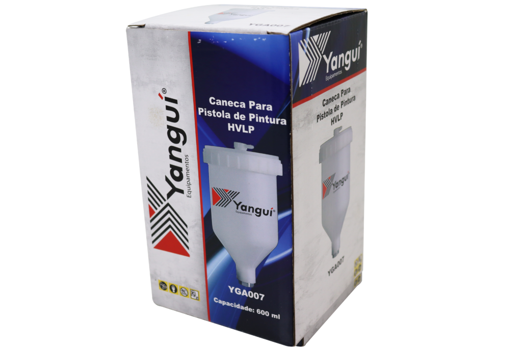 Caneca para pistola de pintura HVLP 600ML