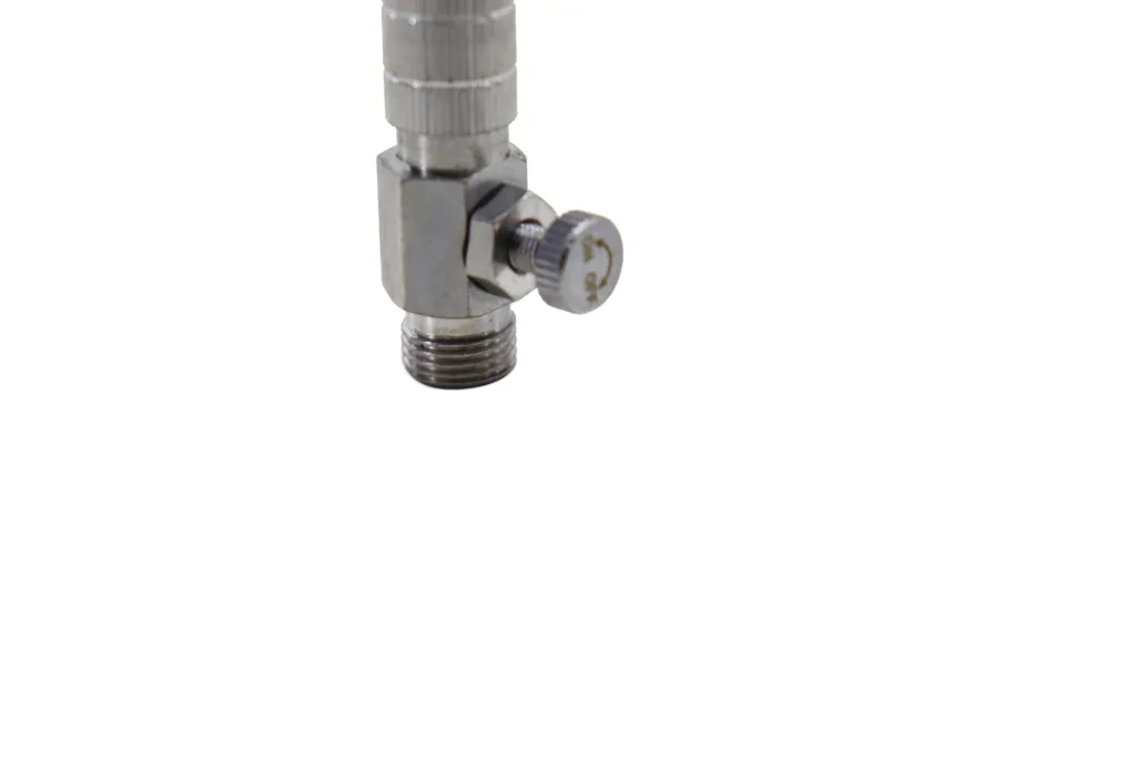 ENGATE RÁPIDO 1/8’’ PARA AEROGRAFO COM PINO MACHO E REGULADOR DE PRESSÃO