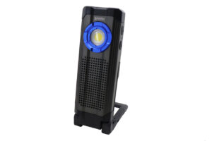 Lanterna COB LED Com Som Bluetooth Recarregável