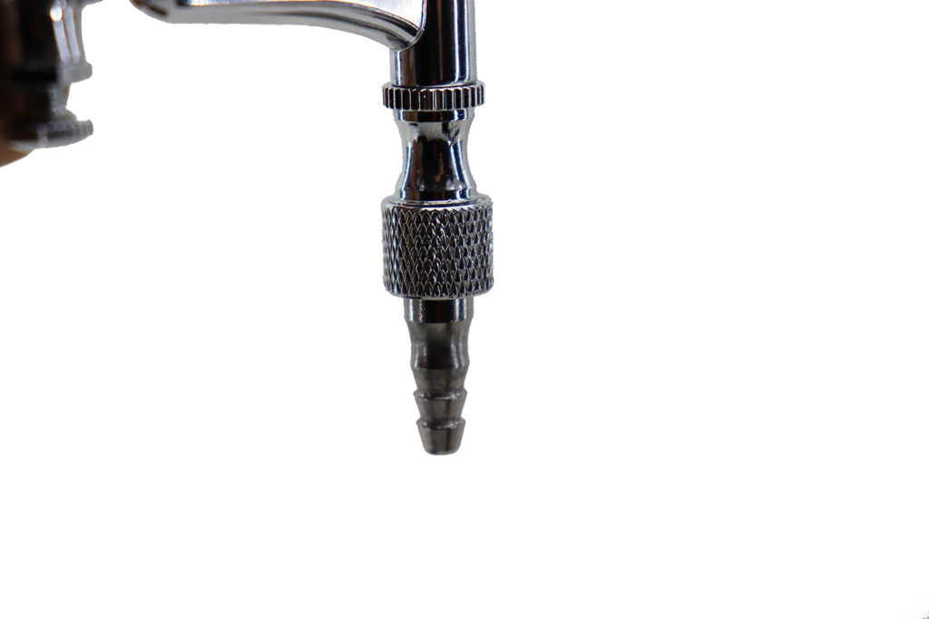 AEROGRAFO DE GRAVIDADE DUPLA AÇAO COM CANECA LATERAL BICO 0.2MM / 13ML