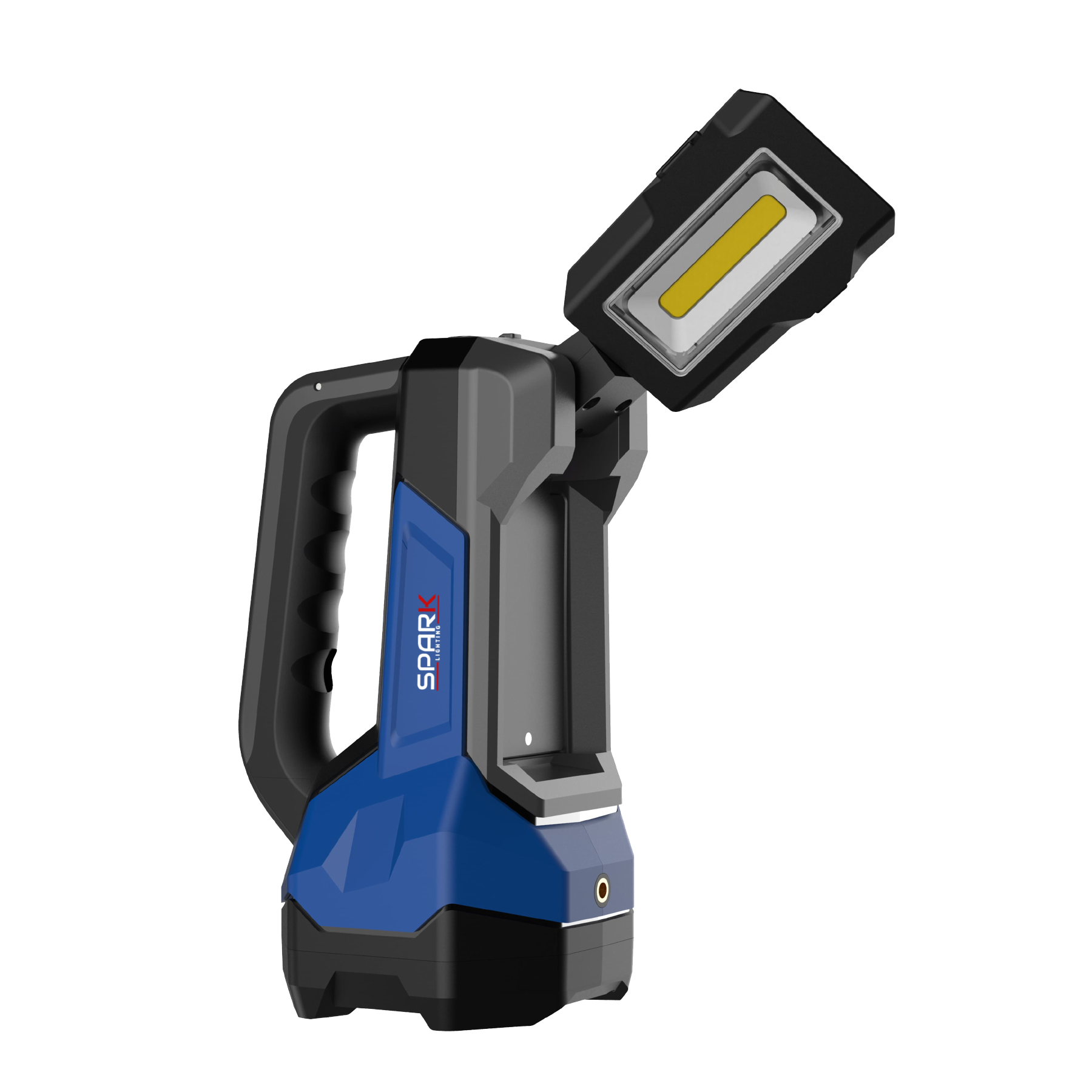 Lanterna / Holofote LED Giratório Recarregável
