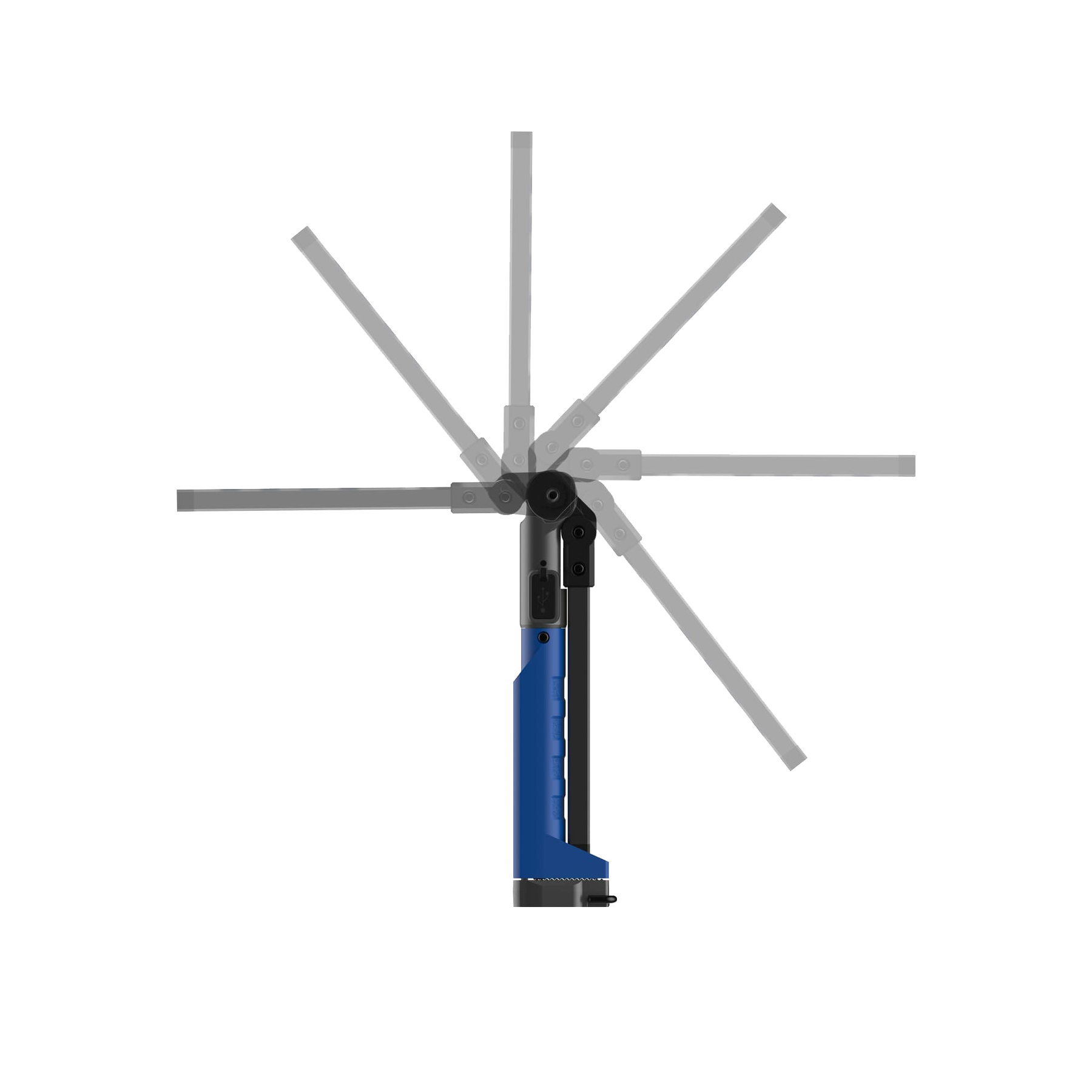 Lanterna COB LED Articulada Para Inspeção 200 Lumens Recarregável