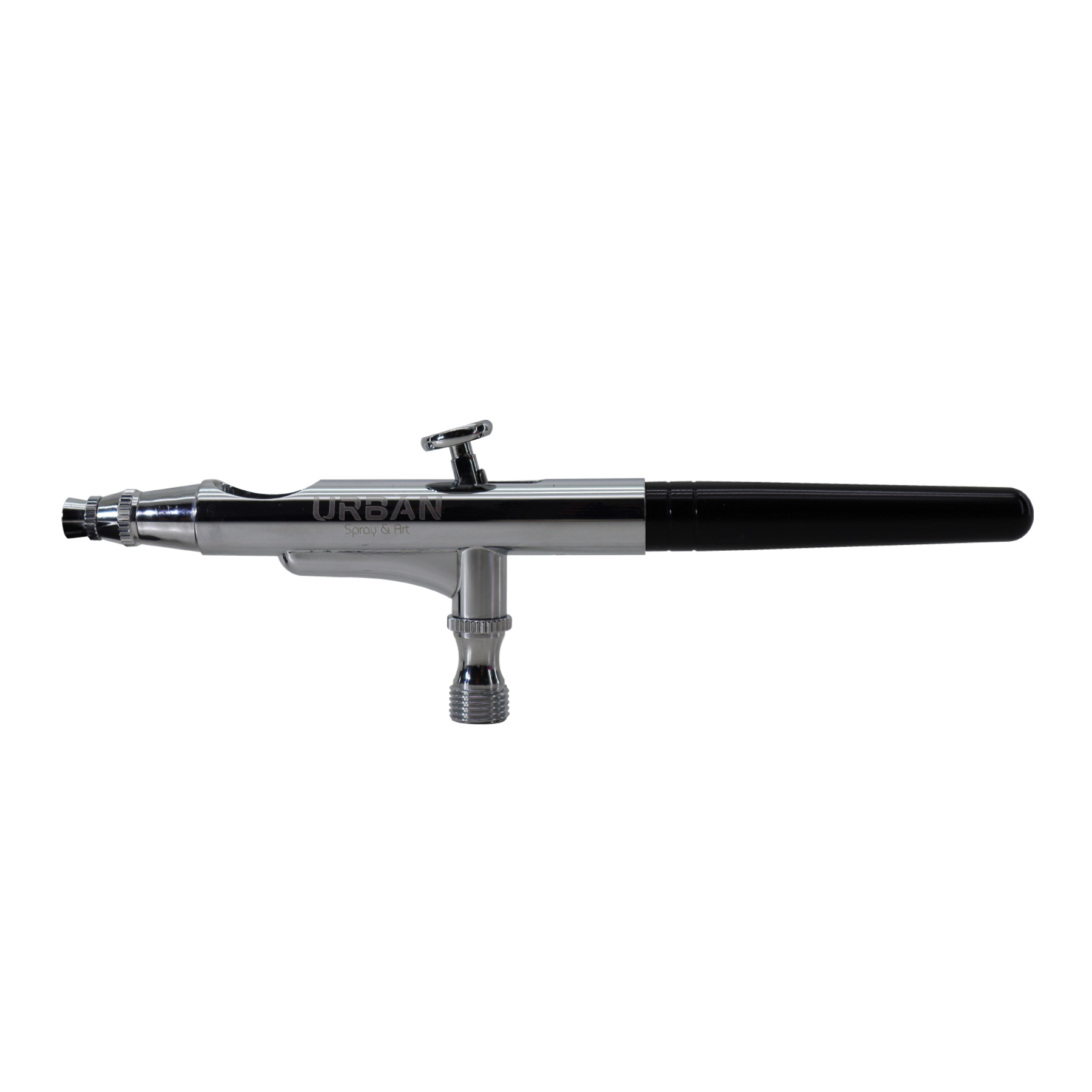 Aerografos de gravidade dupla ação bico 0.2MM / 0,5ML-Acabamento Preto