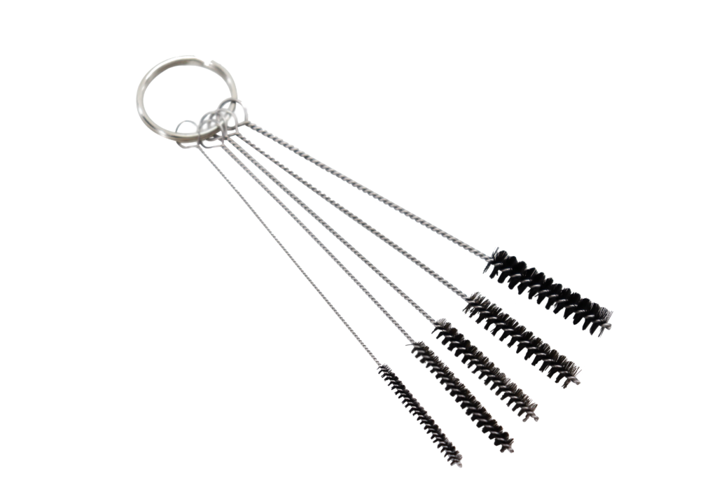 KIT ESCOVAS PARA LIMPEZA DE AERÓGRAFO-5pçs