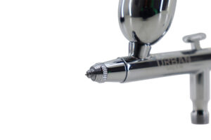 AEROGRAFO DE GRAVIDADE DUPLA AÇÃO BICO 0.8MM – COM 3 COPOS 2ML /5ML /13ML