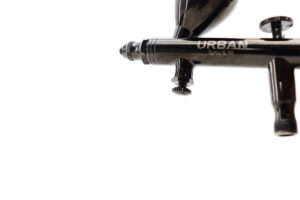 AEROGRAFO DE GRAVIDADE DUPLA AÇÃO BICO 0.3MM /9ML EDIÇÃO ESPECIAL BLACK&GOLD