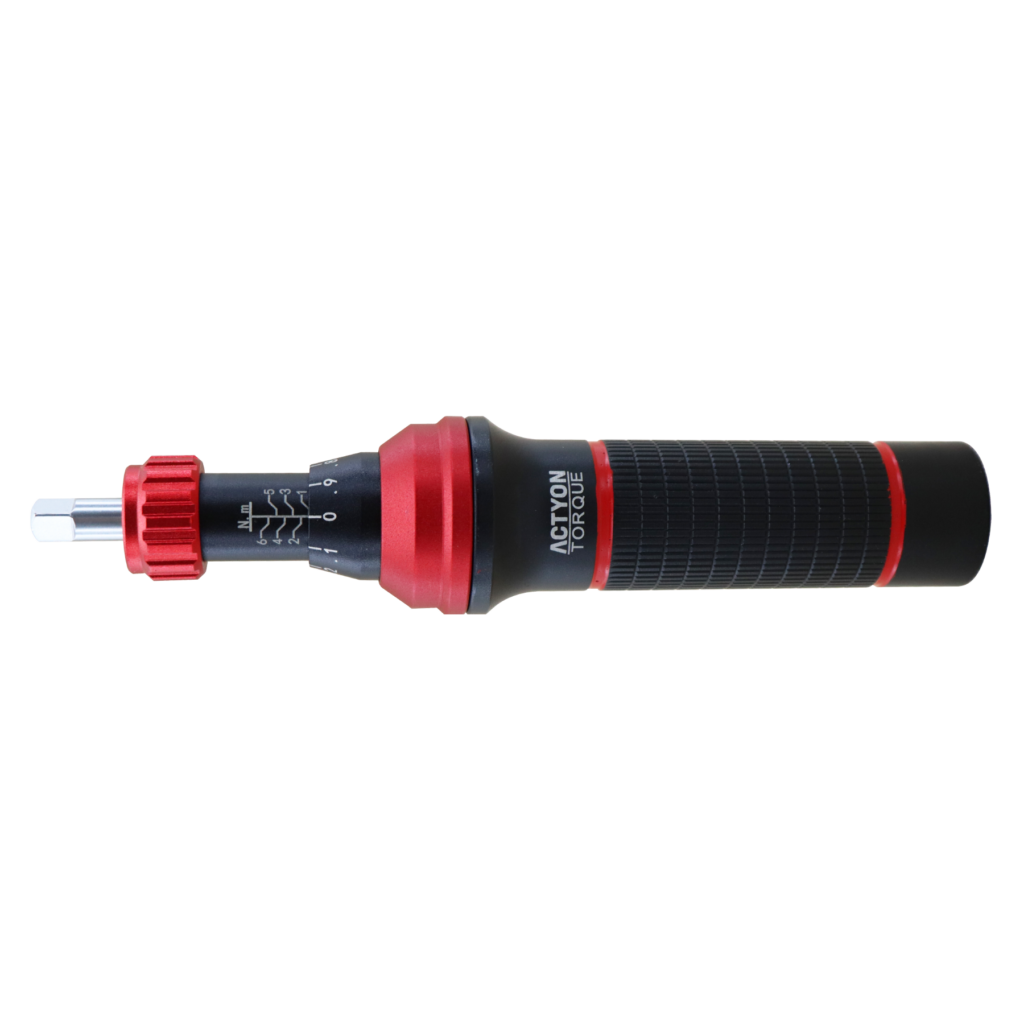 Torquimetro axial de estalo ¼’’ torque 1 a 6Nm