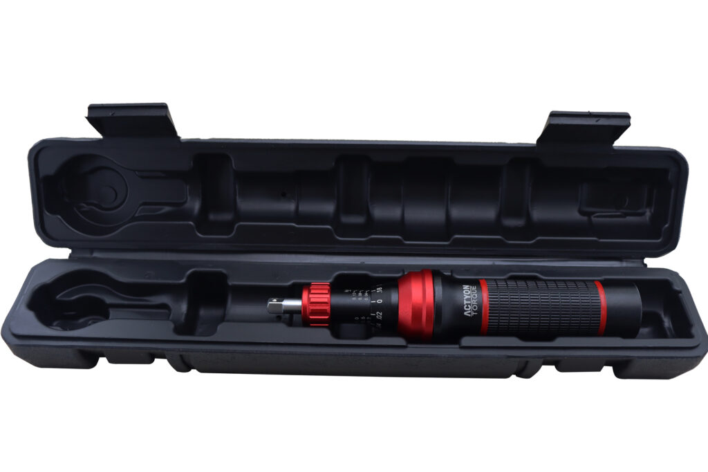 Torquimetro axial de estalo ¼’’ torque 1 a 6Nm