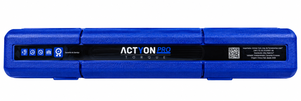 Torquimetro de estalo 1/2” torque 28 a 210NM profissional