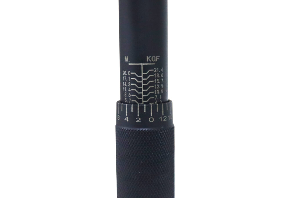 Torquimetro de estalo 1/2” torque 28 a 210NM profissional