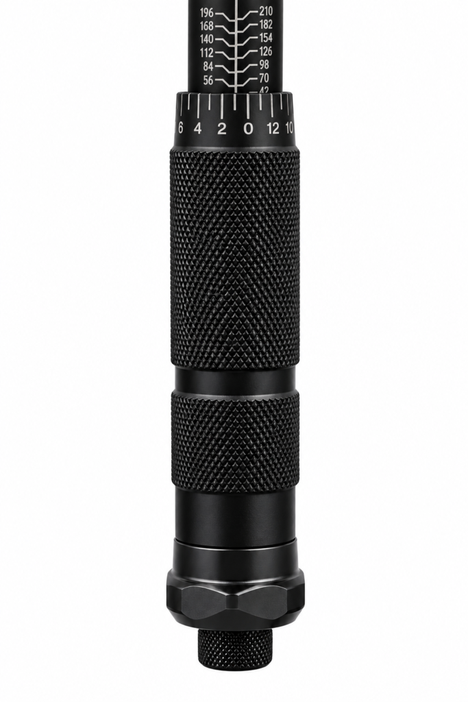 Torquimetro de estalo 1/2” torque 28 a 210NM profissional