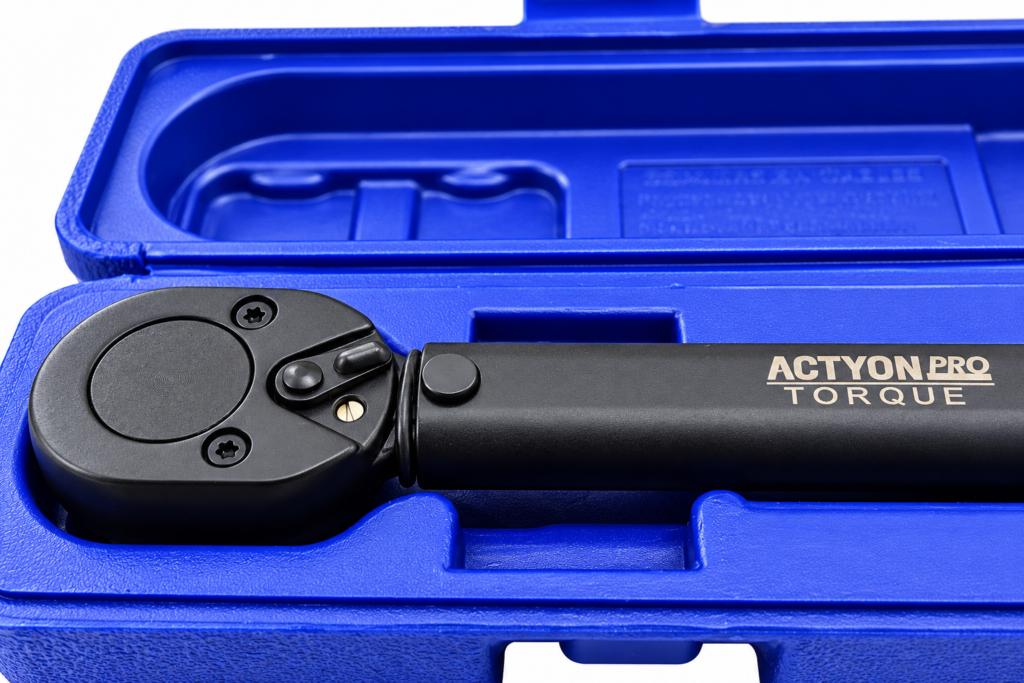 Torquimetro de estalo 1/2” torque 28 a 210NM profissional