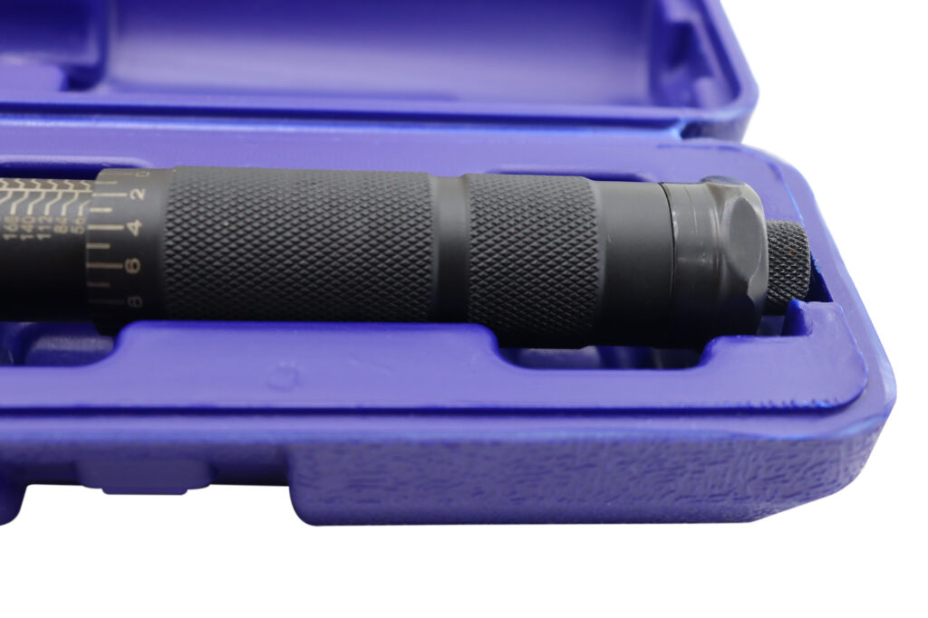 Torquimetro de estalo 1/2” torque 28 a 210NM profissional