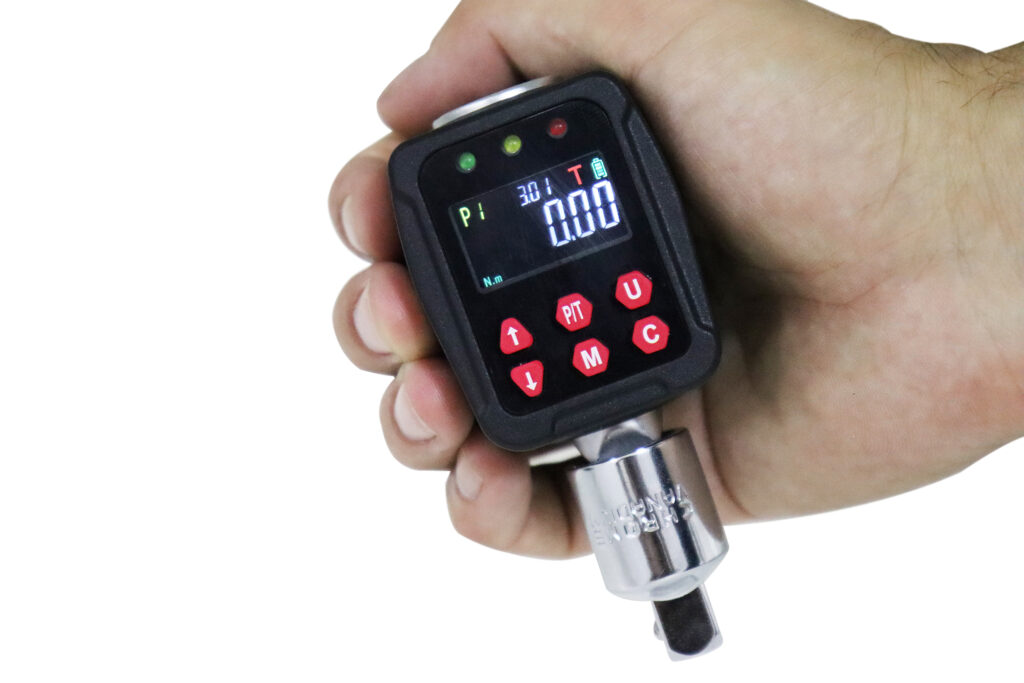 Adaptador de Torque Digital 1/2” Torque 1.5 a 30Nm Profissional