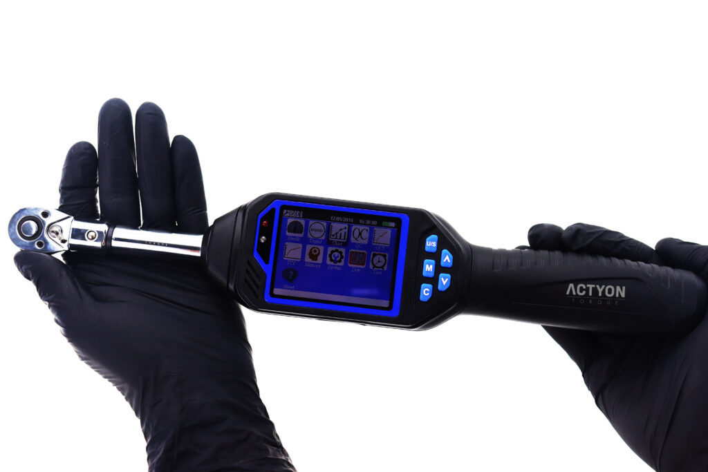 Torquimetro digital 1/4” 6 a 30Nm torque residual e gráficos com comunicação