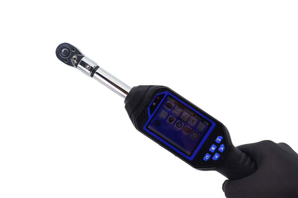 Torquimetro digital 1/4” 6 a 30Nm torque residual e gráficos com comunicação