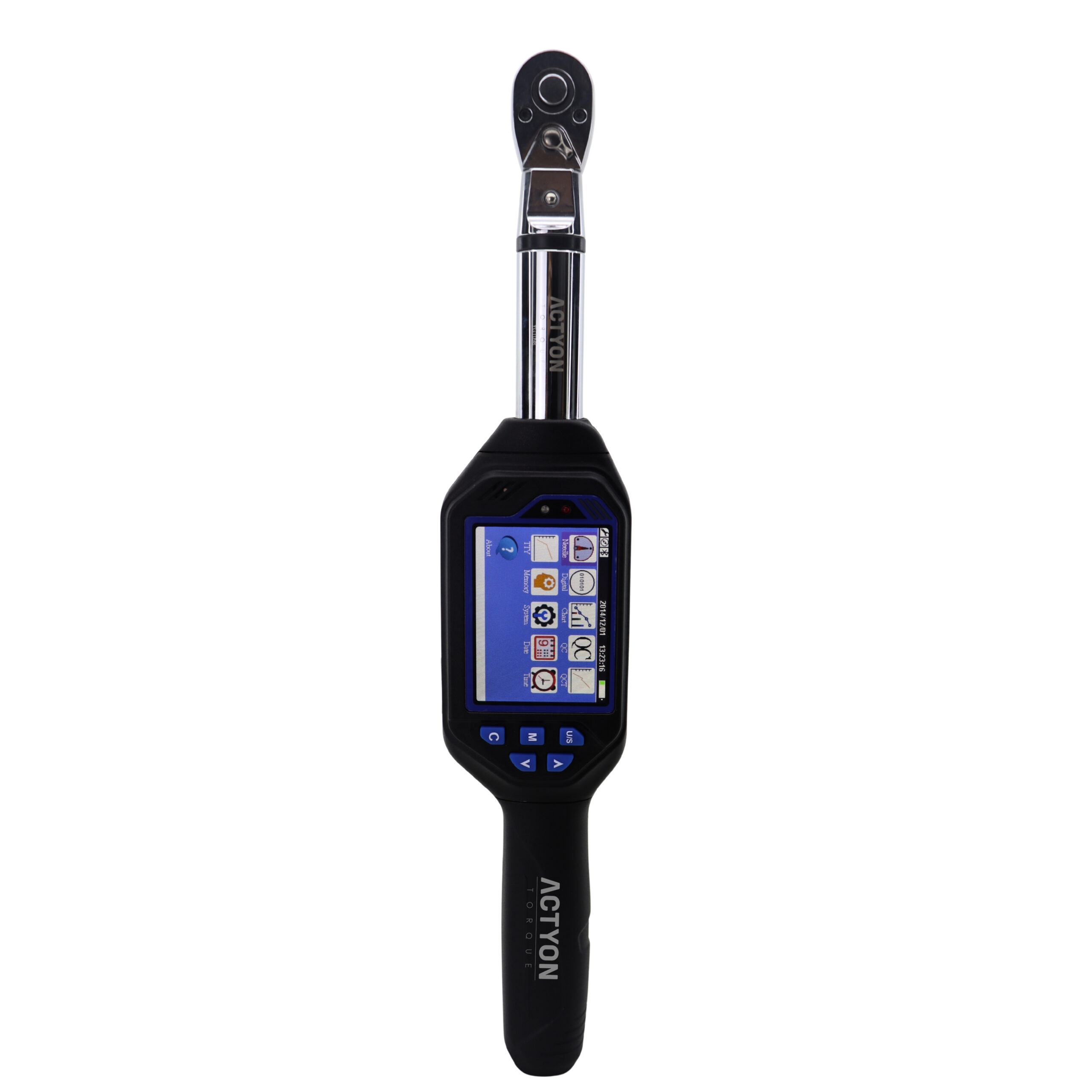 Torquimetro digital 3/8” 13.5 a 135Nm torque residual e gráficos com comunicação