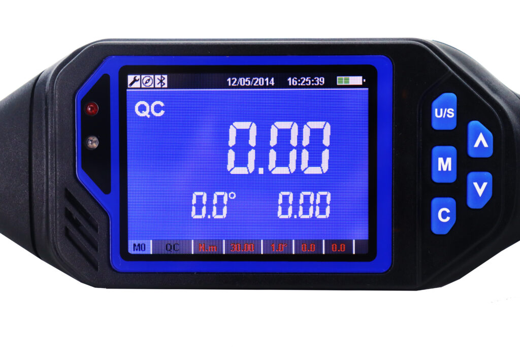 Torquimetro digital 3/8” 13.5 a 135Nm torque residual e gráficos com comunicação