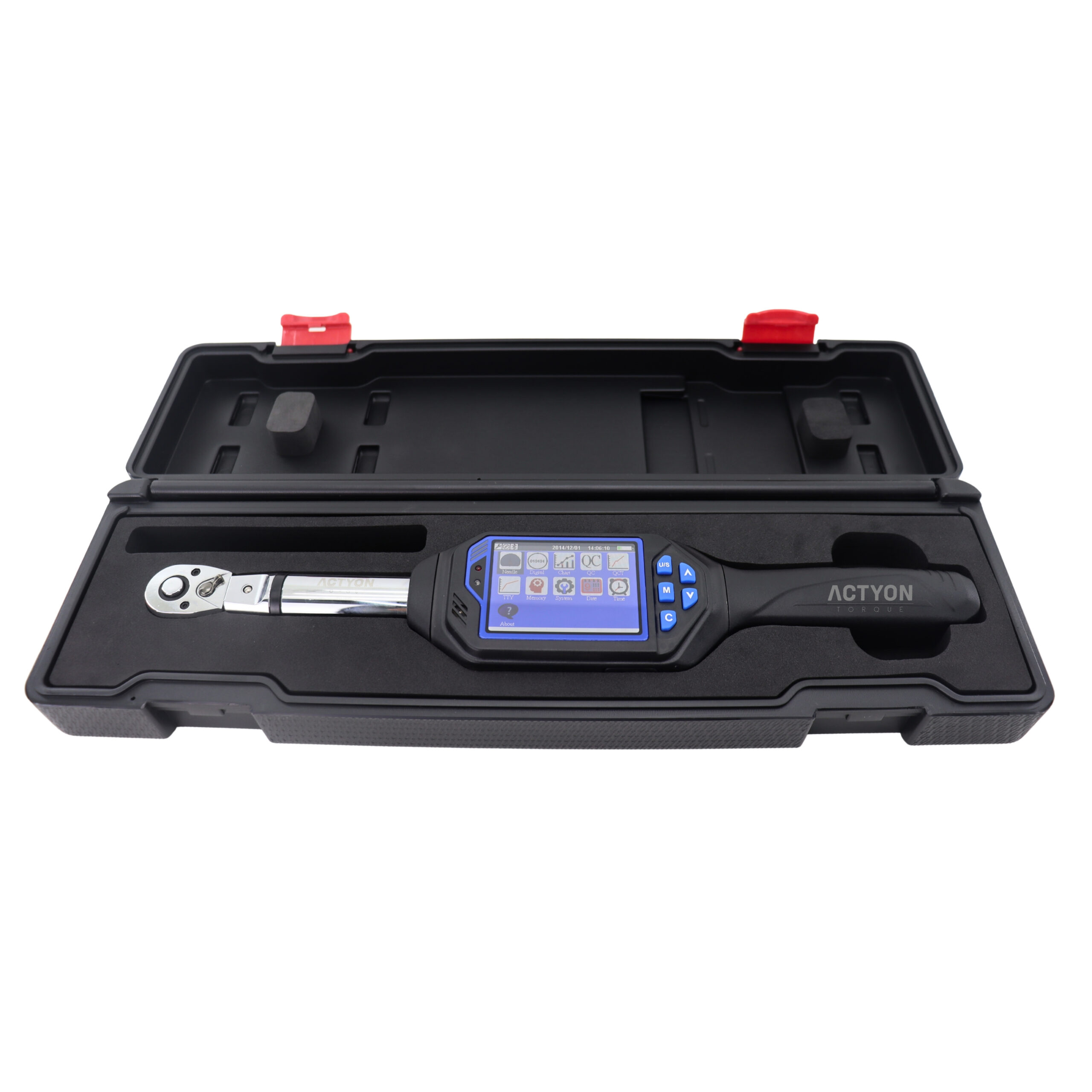 Torquimetro digital 3/8” 13.5 a 135Nm torque residual e gráficos com comunicação