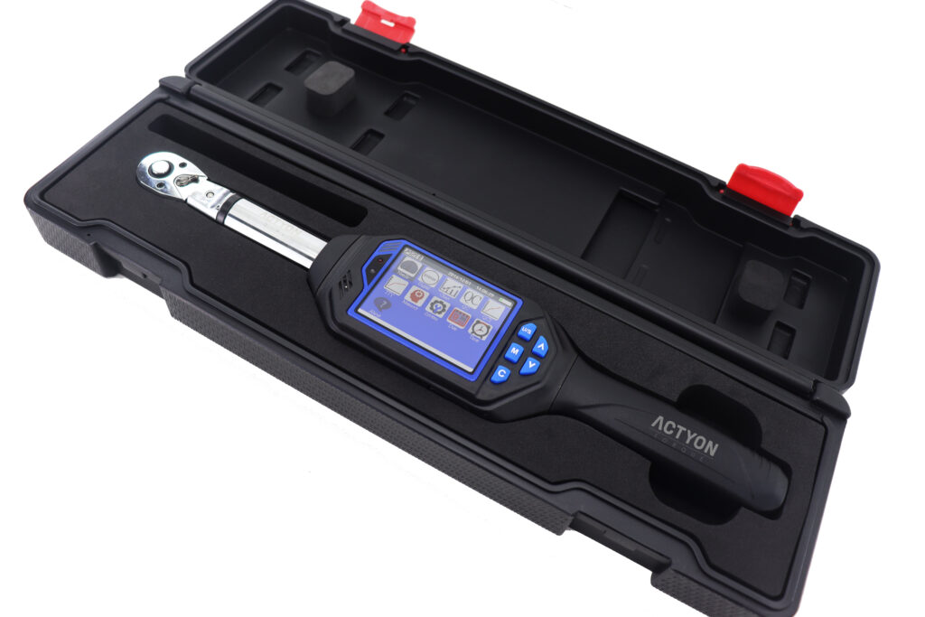 Torquimetro digital 3/8” 13.5 a 135Nm torque residual e gráficos com comunicação