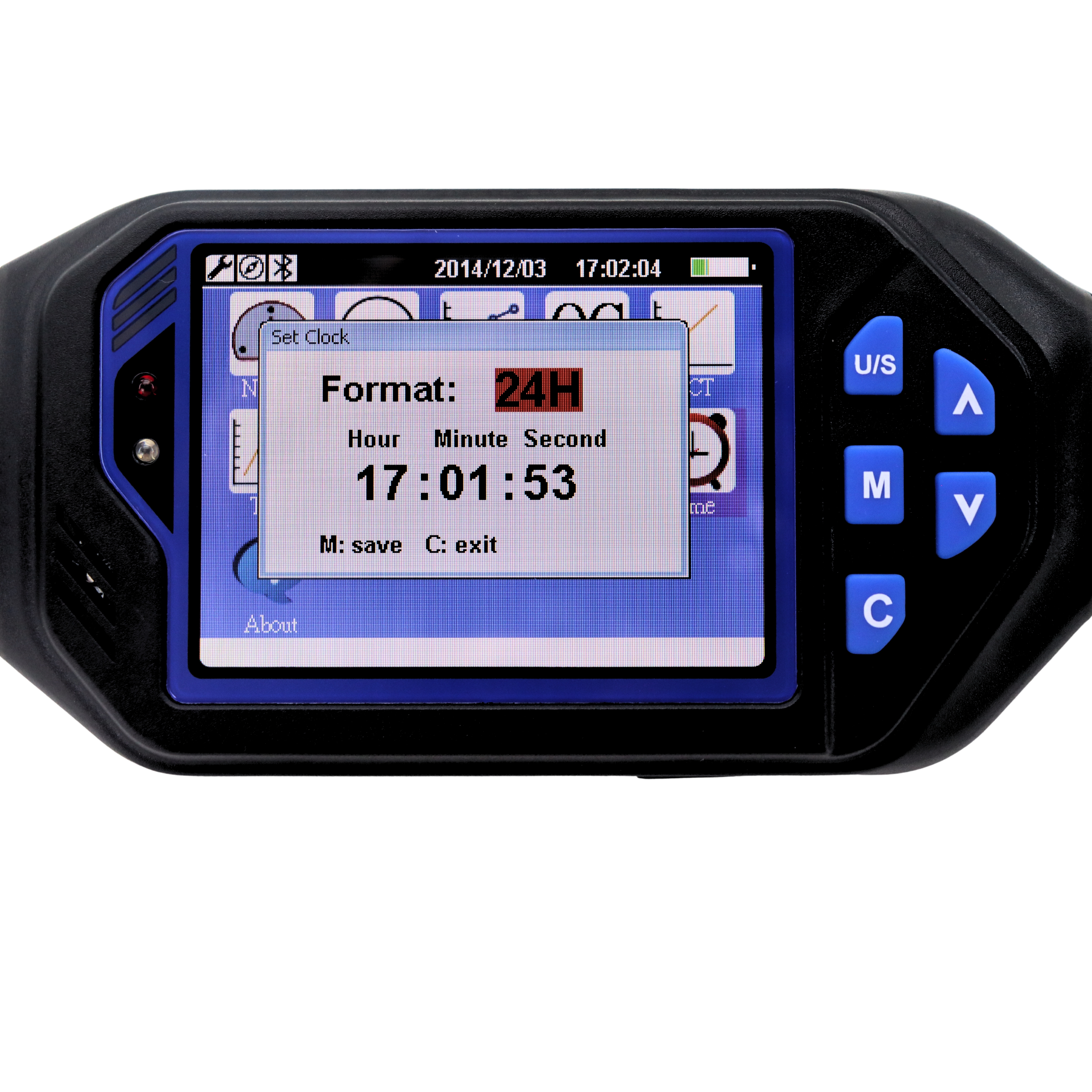 Torquimetro digital 3/8” 13.5 a 135Nm torque residual e gráficos com comunicação