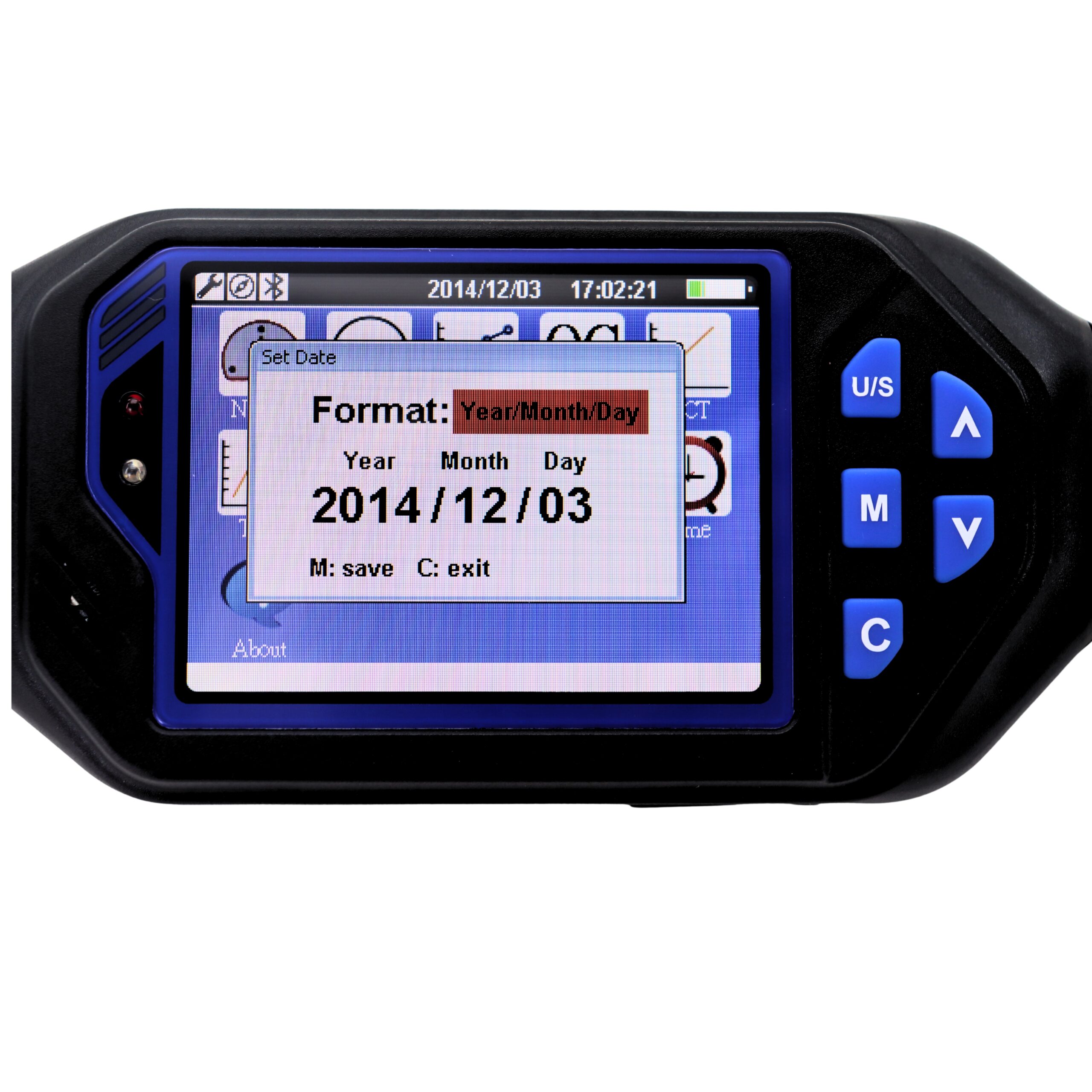 Torquimetro digital 3/8” 13.5 a 135Nm torque residual e gráficos com comunicação