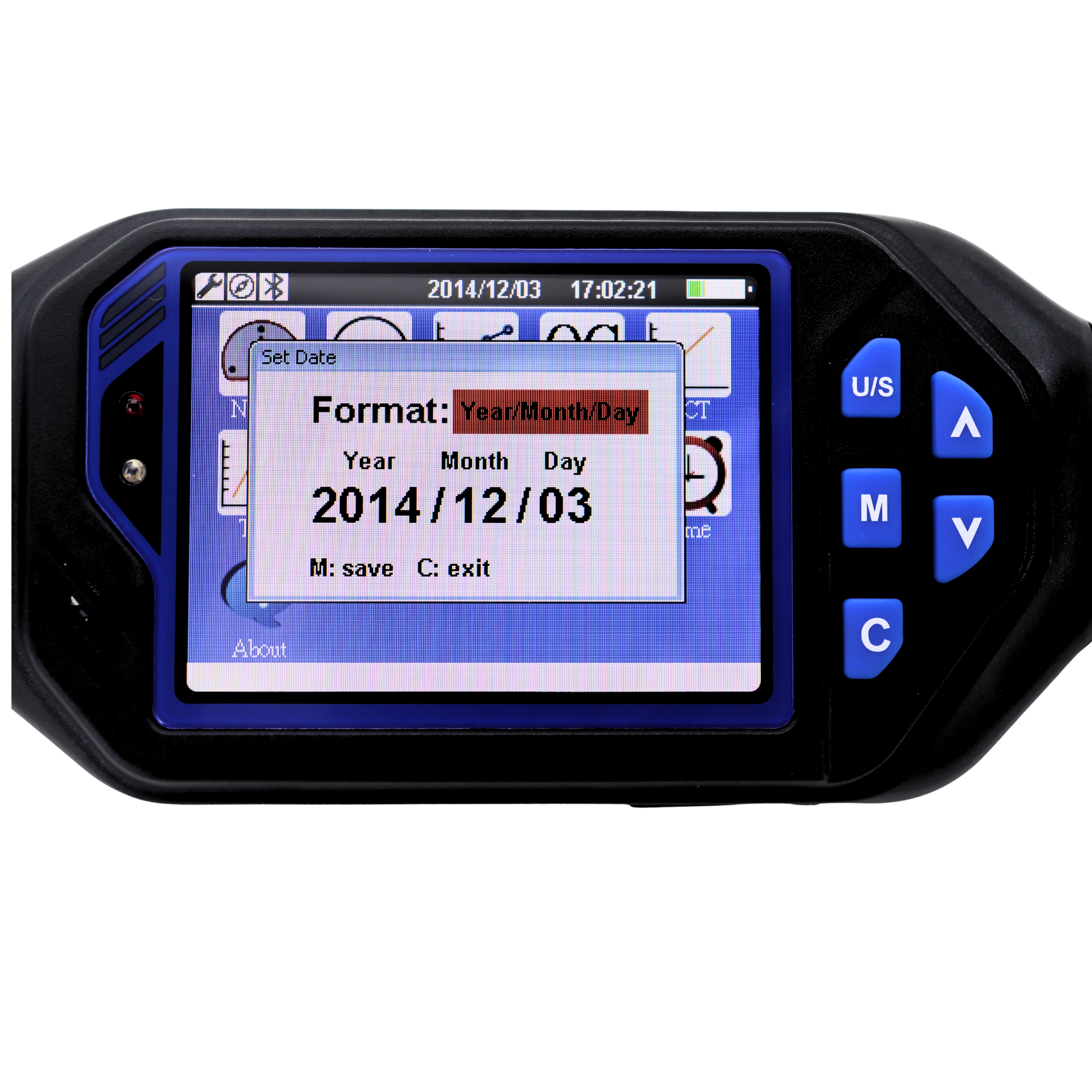 Torquimetro digital 3/8” 13.5 a 135Nm torque residual e gráficos com comunicação