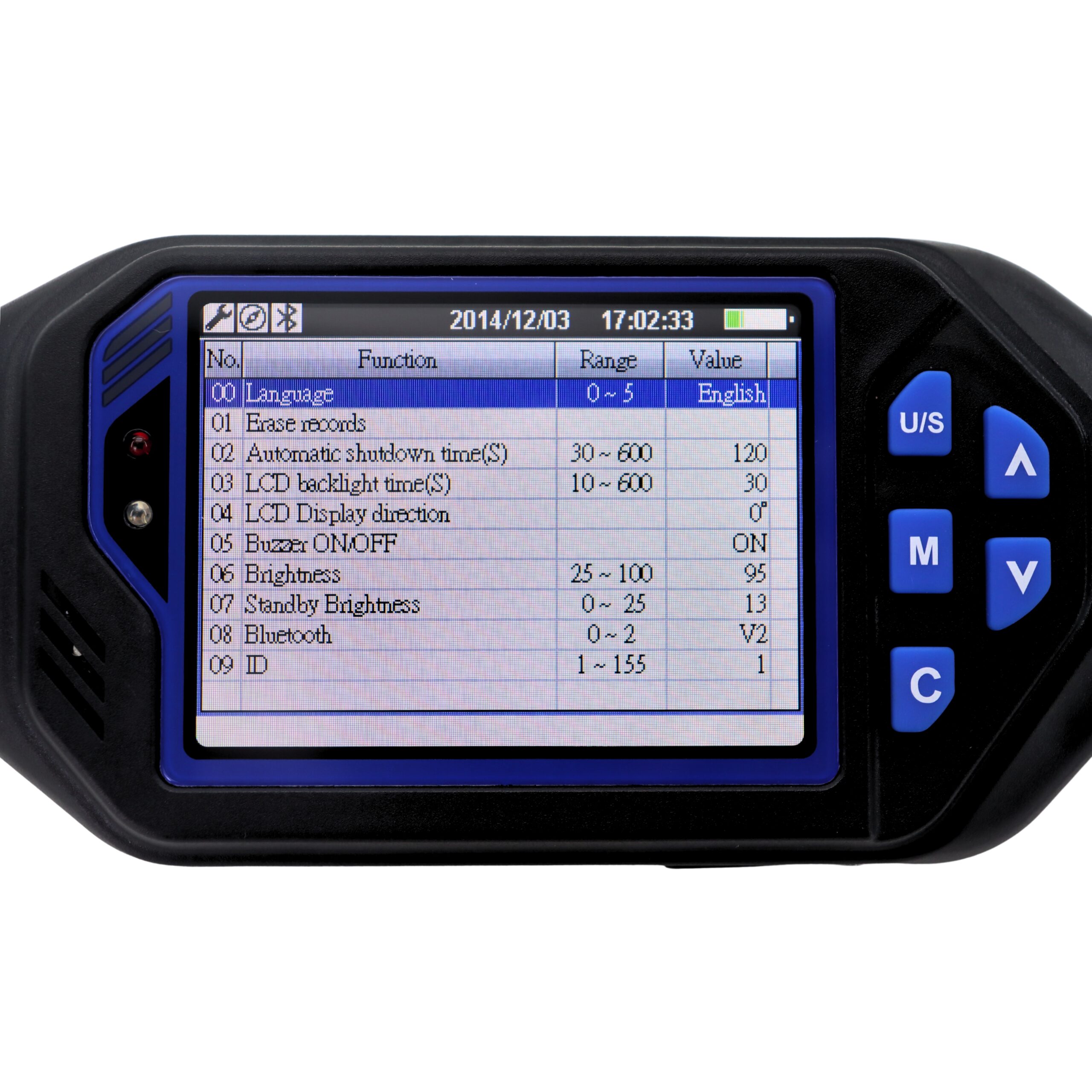 Torquimetro digital 1/2” 34 a 340Nm torque residual e gráficos com comunicação Torquimetro digital 1/2” 34 a 340Nm torque residual e gráficos com comunicação