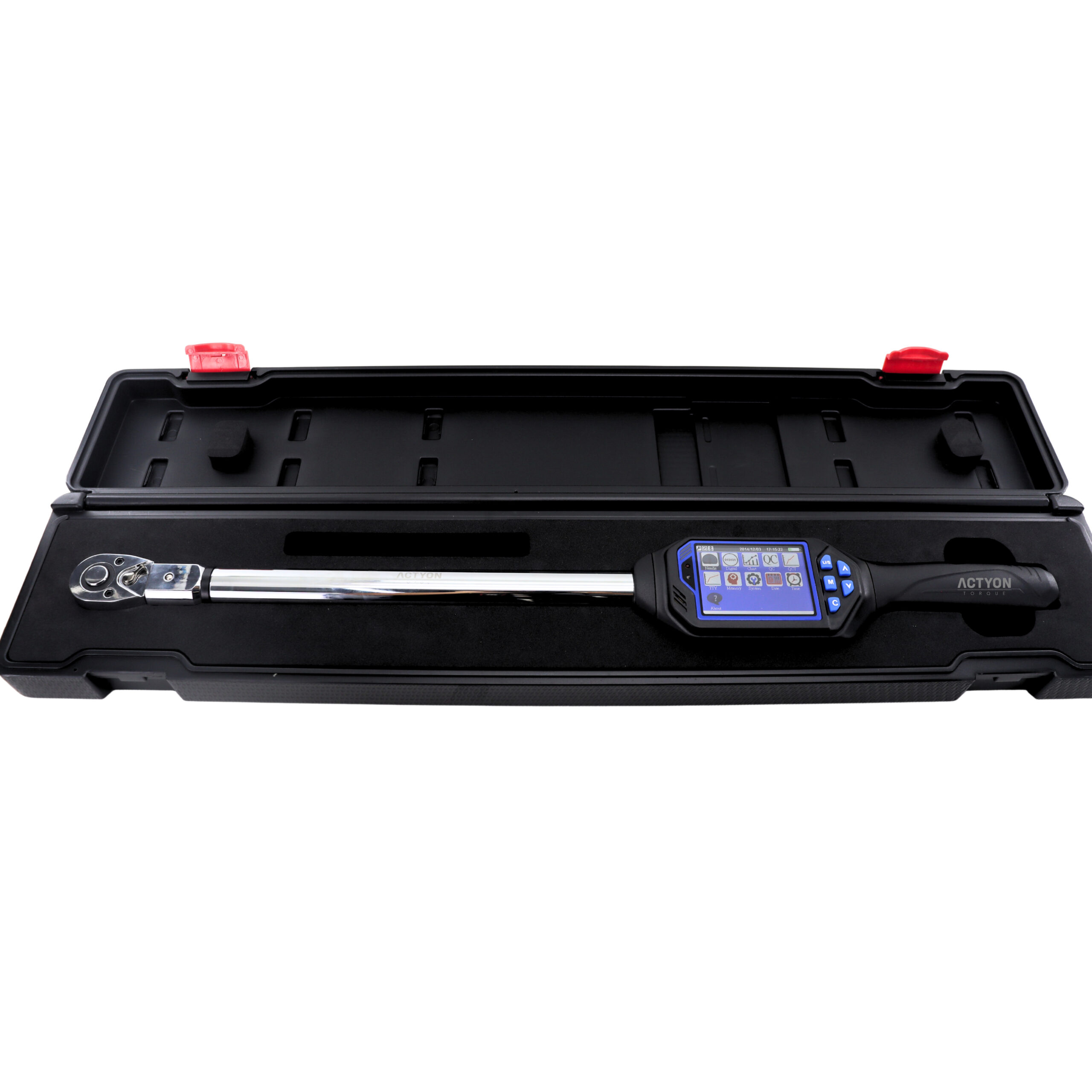 Torquimetro digital 1/2” 34 a 340Nm torque residual e gráficos com comunicação Torquimetro digital 1/2” 34 a 340Nm torque residual e gráficos com comunicação