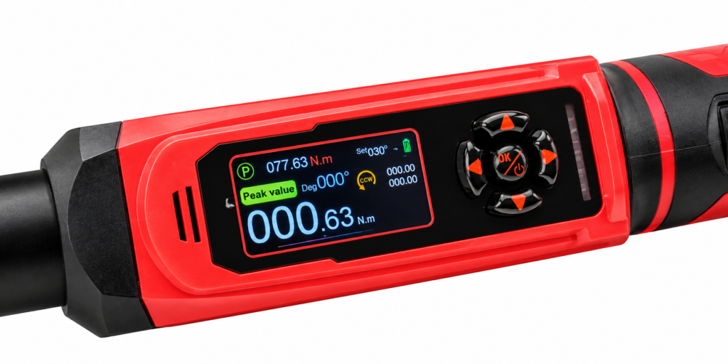Torquimetro digital 1/2” com torque angular torque 5,1 a 340Nm profissional Torquimetro digital 1/2” com torque angular torque 5,1 a 340Nm profissional